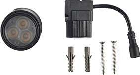 Mini Scope Ceiling 12v spot light, package contents