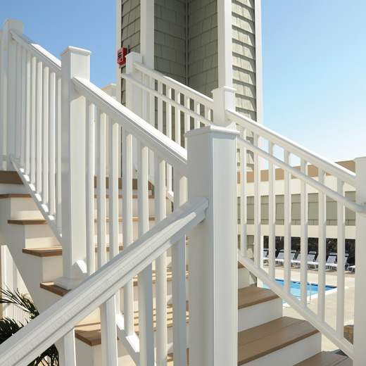section of pinnacle railing