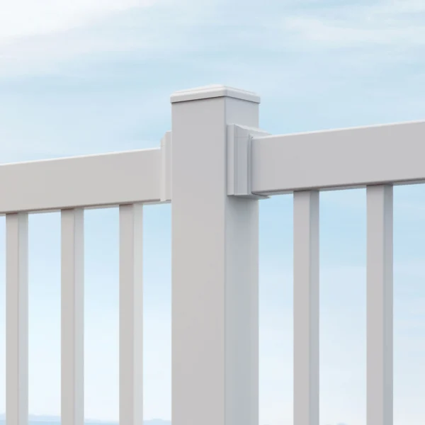 TimberTech Reliance rail, core, in matte white